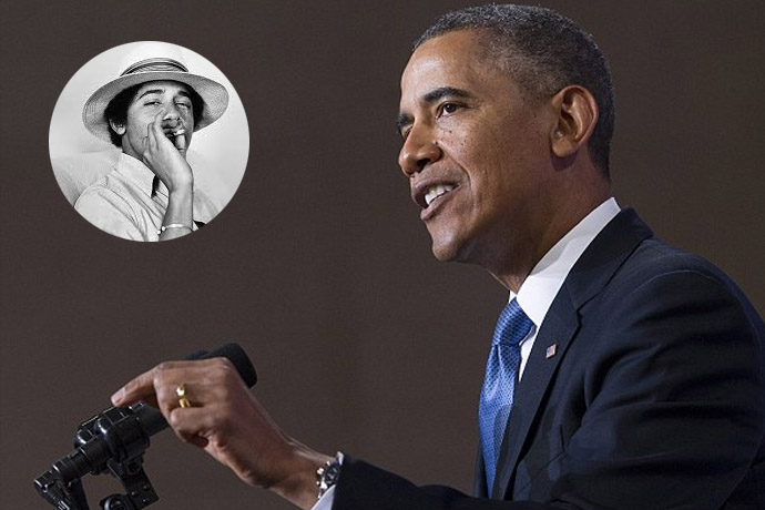 obama przyznaje ze palil marihuane