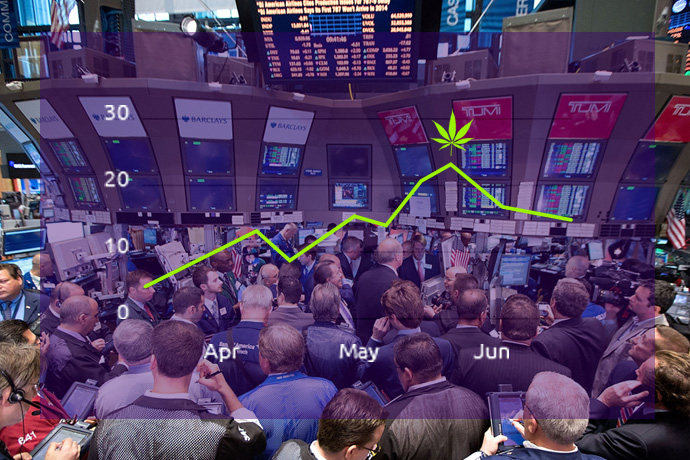 marihuana na wall street