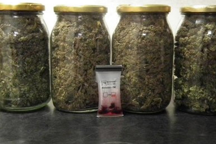 marihuana w stodole i w domu