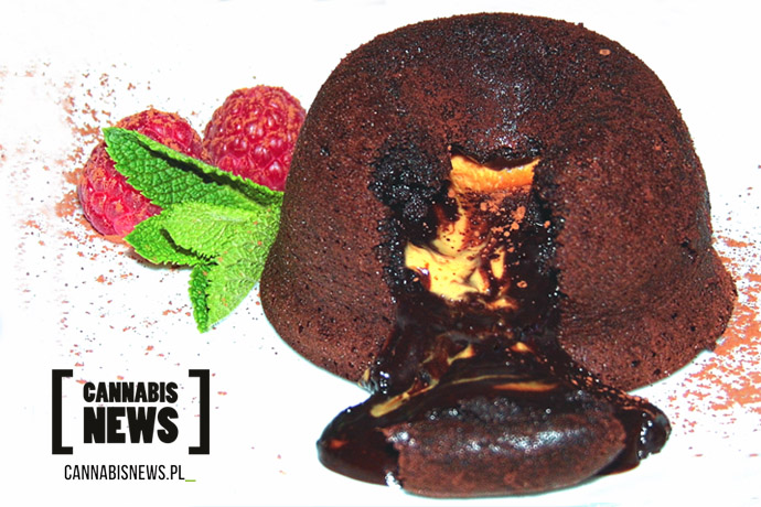 smakowity deser z marihuaną