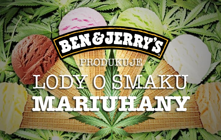Lody o smaku marihuany