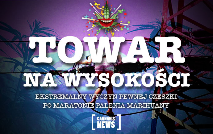 Wspinaczka na 40-metrową wieżę transmisyjną po czterech godzinach palenia marihuany!