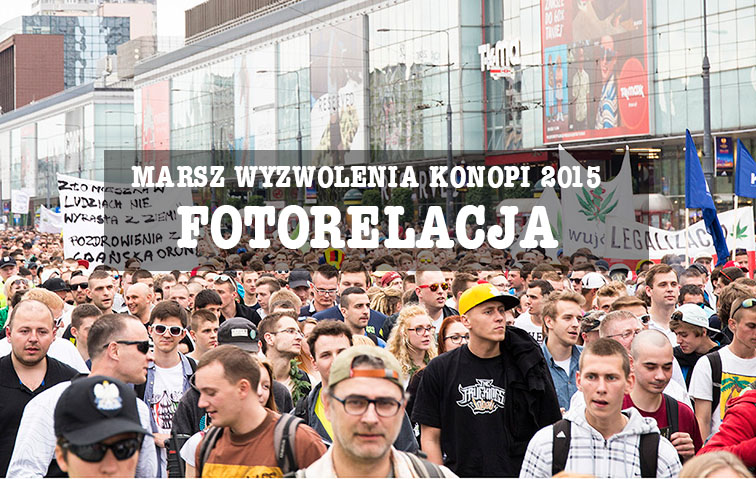 relacja z marszu wyzwolenia konopi 2015