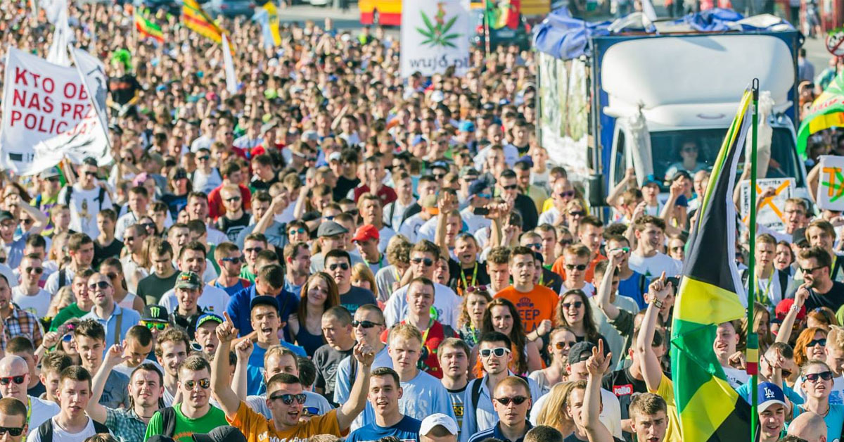 Fotorelacja z Marszu Wyzwolenia Konopi 2015