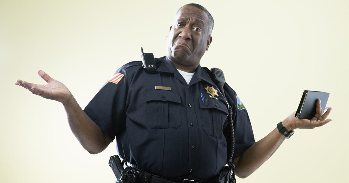 Absurdalne pomyłki policji