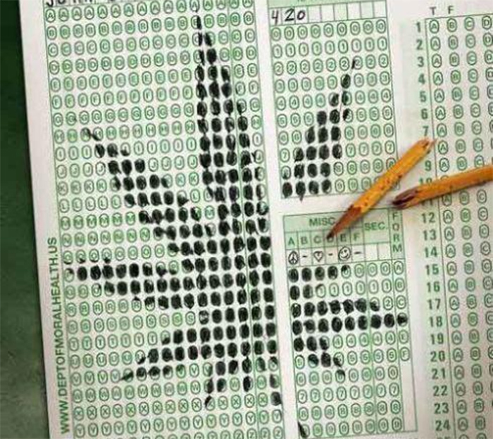 Uczniowie chętniej palą marihuanę