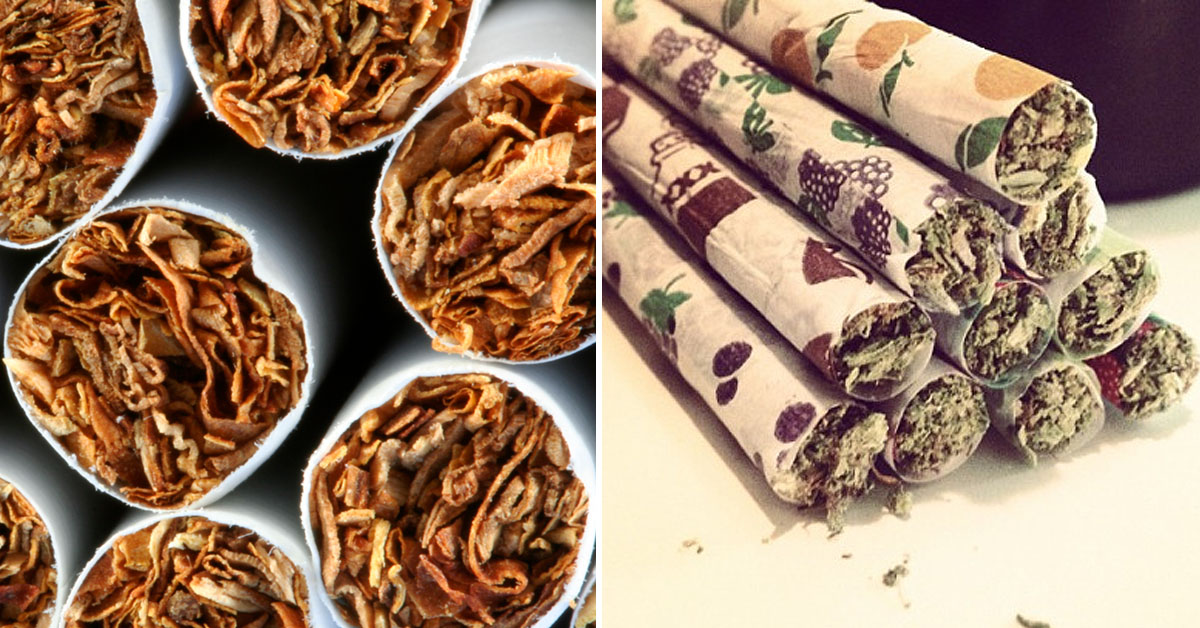 tytoń i konopie na wojennej ścieżce