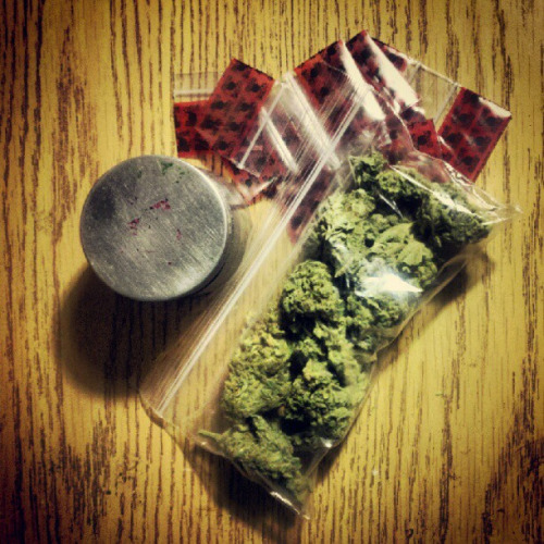 marihuana na instagramie