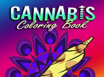 kolorowanka z marihuaną