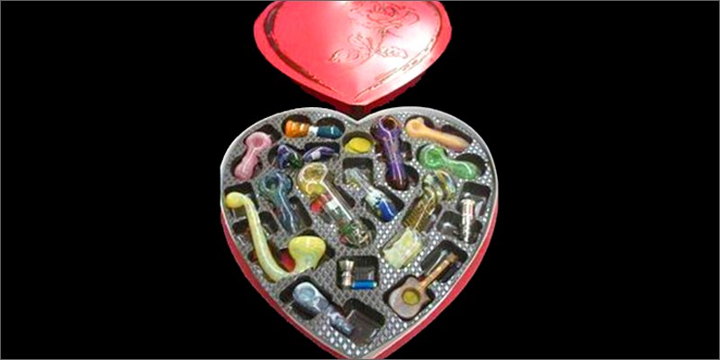 pudełko z marihuaną