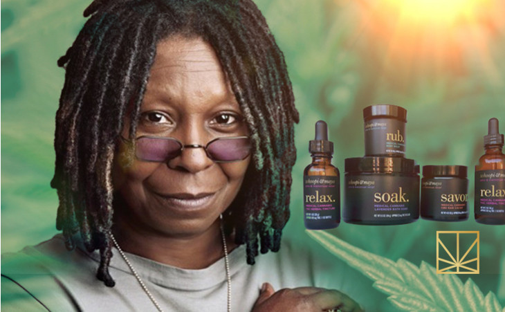 kosmetyki konopne Whoopi Goldberg