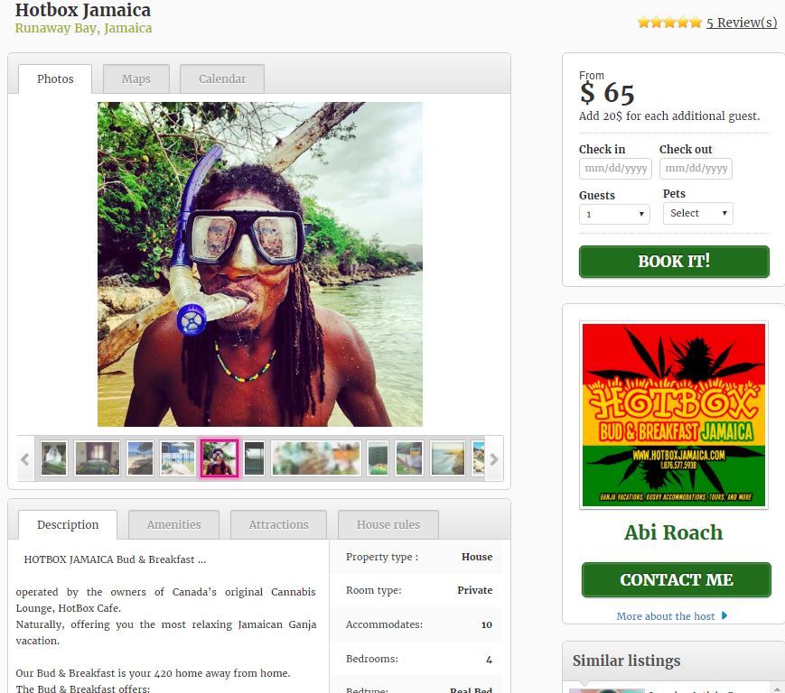 podróże z marihuaną