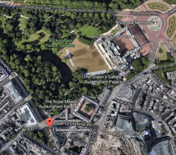 Ogromna plantacja marihuany przy pałacu Buckingham