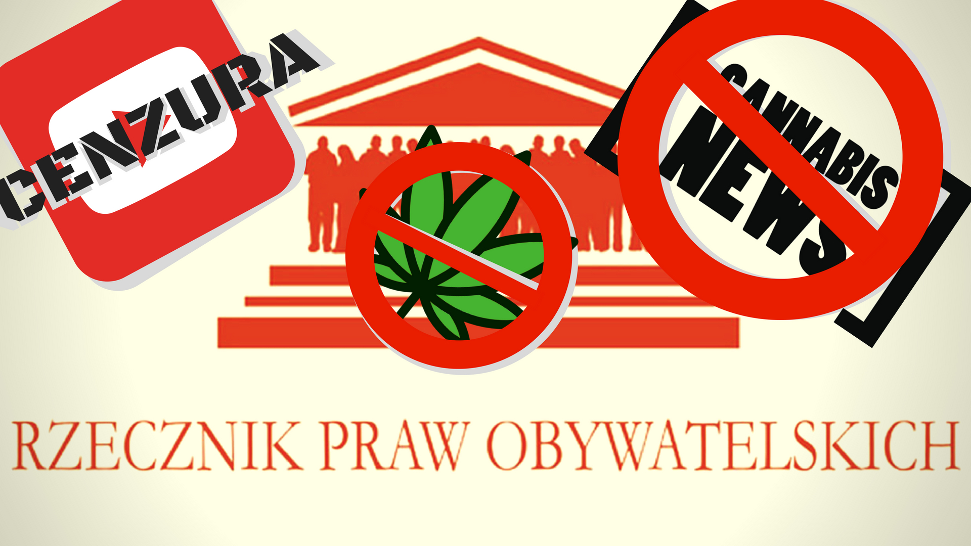 List otwarty do rzecznika praw obywatelskich. Cenzura Youtube cannabisnews
