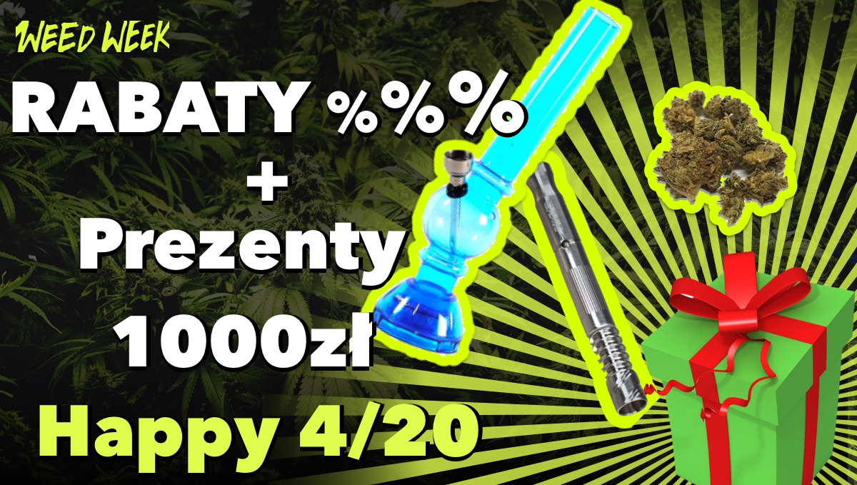 Zniżki rabaty promocje na waporyzator, bongo, susz cbd, nasiona marihuany