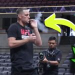 Nate Diaz na open workout przed UFC 241 zapalił jointa na scenie