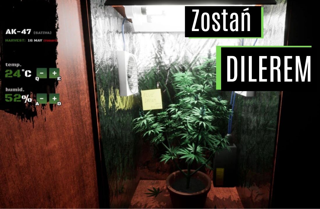 Gra , w której wcielasz sie w postac dilera narkotykowego. Drug Dealer Simulator juz w grudniu!
