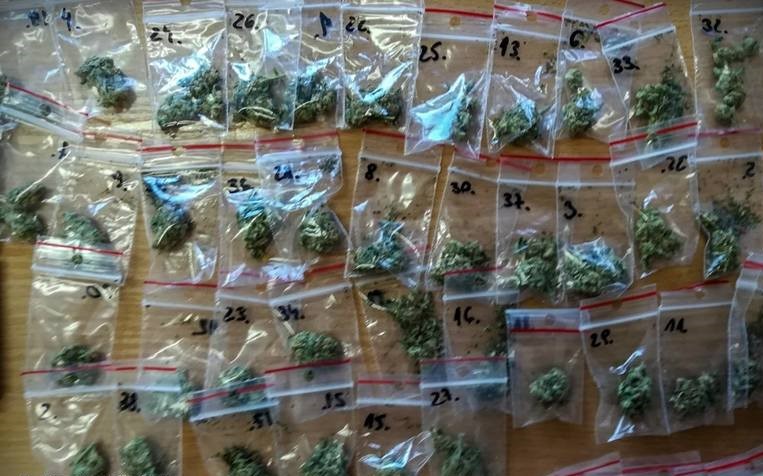 Dla 42 letniego kierowcy i 20 letniego pasażera toyoty wszystko zakończyłoby się jedynie mandatem za wykroczenie. Zakończyłoby się, gdyby pasażer nie zachowywał się nerwowo podczas kontroli drogówki. W efekcie 20 latek został przewieziony do komisariatu. Znaleziono u niego zioło i trafił do policyjnej celi.