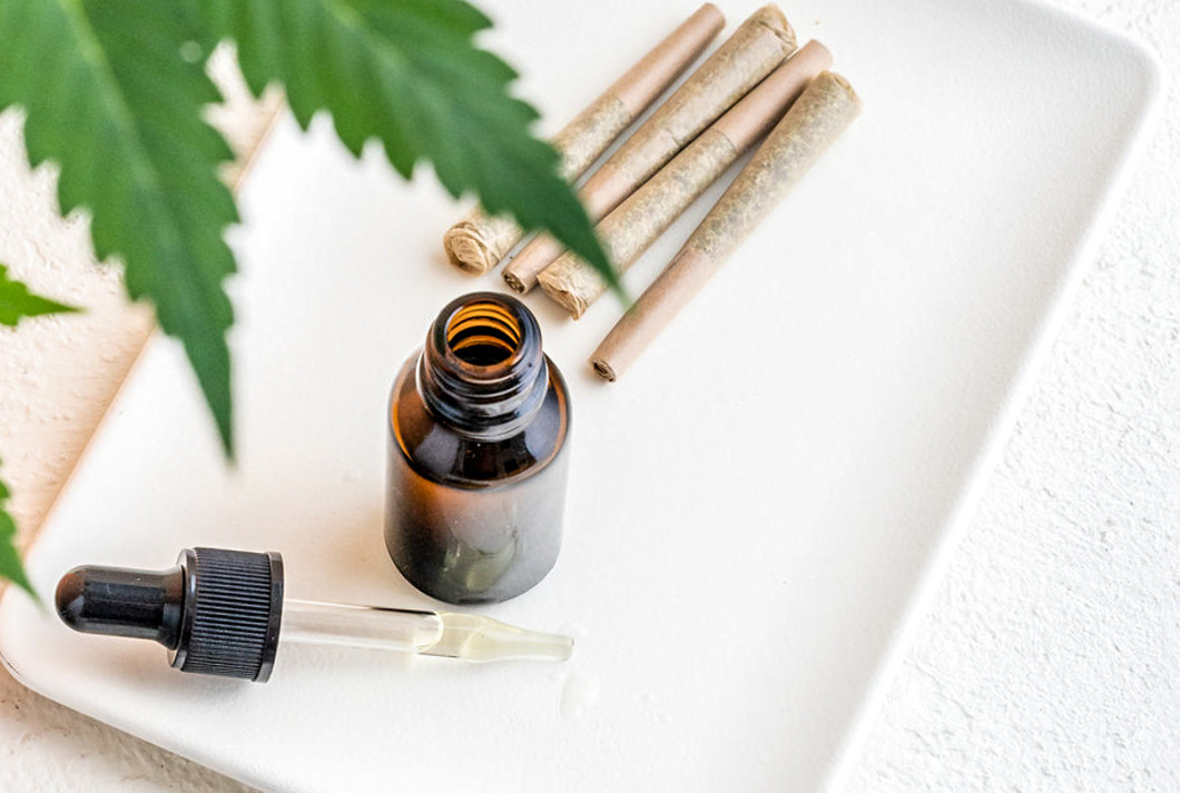 Olej CBD a THC