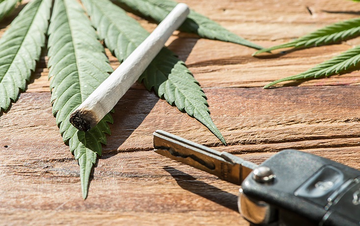 Jak wiadomo stanie w korku chyba nikogo pozytywnie nie nastraja. Dlatego 27 letni kierowca audi postanowił sobie uprzyjemnić ten czas wyczekiwania zapaleniem dobrego zioła. Charakterystyczny zapach marihuany wyczuł motocyklista i zapytał wprost czy to zioło. 27 latek przyznał, że tak i zaproponował motocykliście bucha.