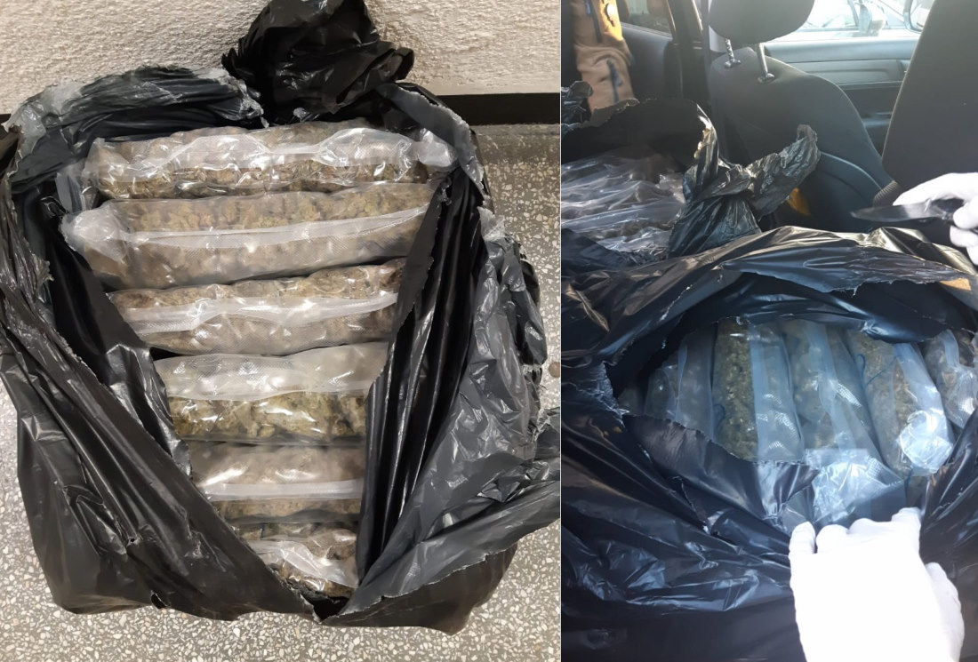 O dużym pechu może mówić pseudokibic poszukiwany listem gończym, którego przyłapano na transporcie 13 kilogramów zioła. Zatrzymali go współpracujący ze sobą policjanci z województwa śląskiego i łódzkiego.